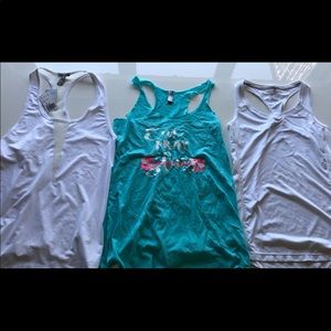 3 workout tanks for the price of one!